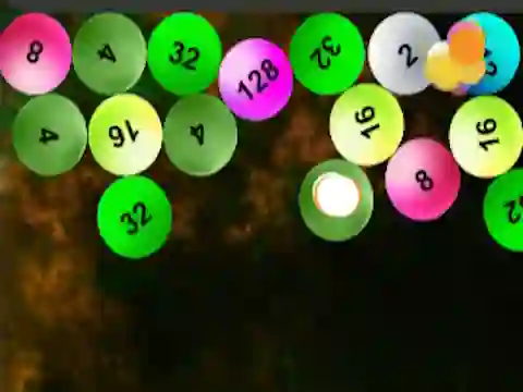 لعبة Cool Balls 2048 على الانترنت