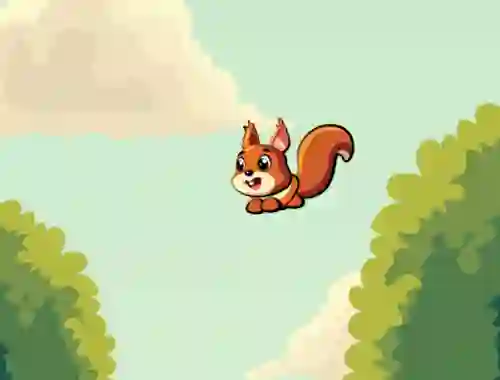 لعبة Flying Squirrel على الانترنت