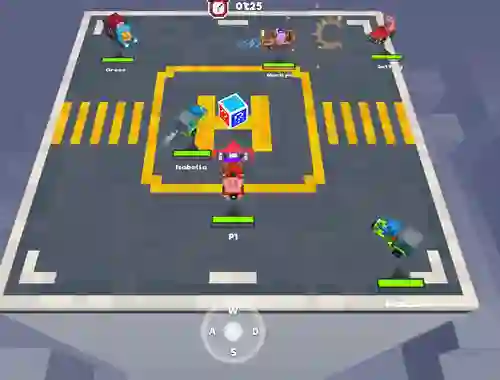 لعبة Bumper Car Demolition Race على الانترنت