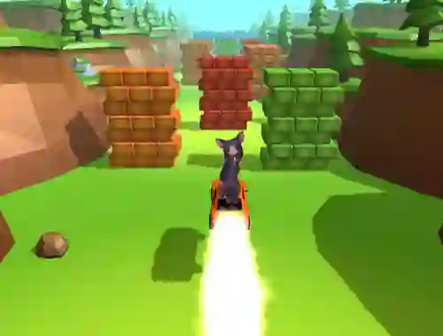 لعبة Ratomilton Rocket Car على الانترنت
