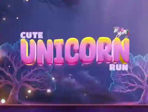 لعبة Cute Unicorn Run على الانترنت