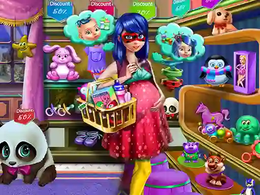 لعبة Lady Mommy Goes Shopping على الانترنت
