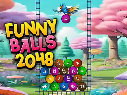 لعبة Funny Balls 2048 على الانترنت