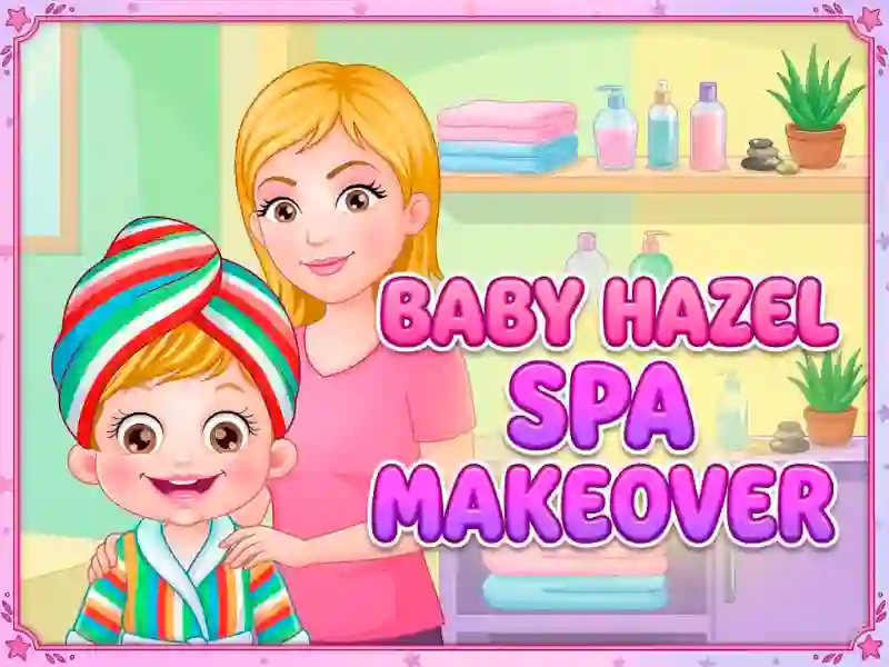 لعبة Baby Hazel Spa Makeover على الانترنت