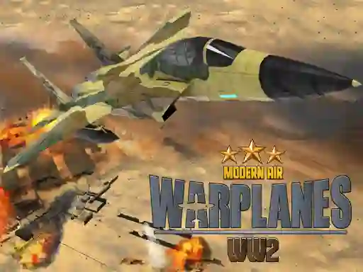 لعبة Modern Air Warplane WW2 على الانترنت