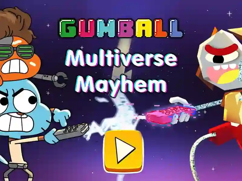 لعبة The Amazing World of Gumball Multiverse Mayhem على الانترنت