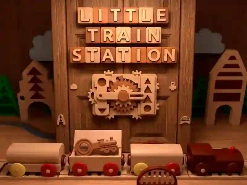 لعبة Little Train Station على الانترنت