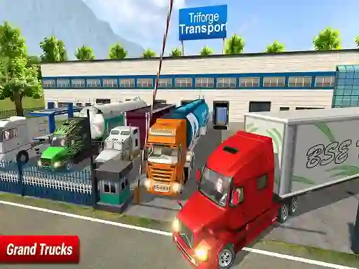 لعبة Ultimate Off Road Cargo Truck Trailer Simulator على الانترنت