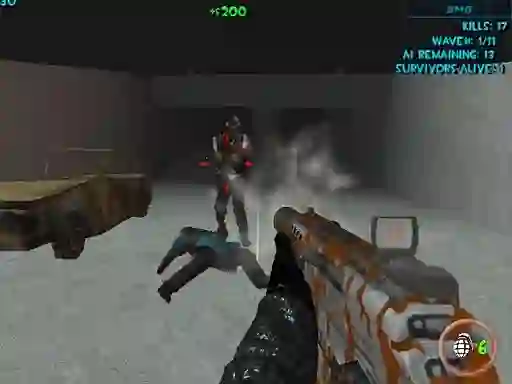 لعبة Zombie Apocalypse على الانترنت