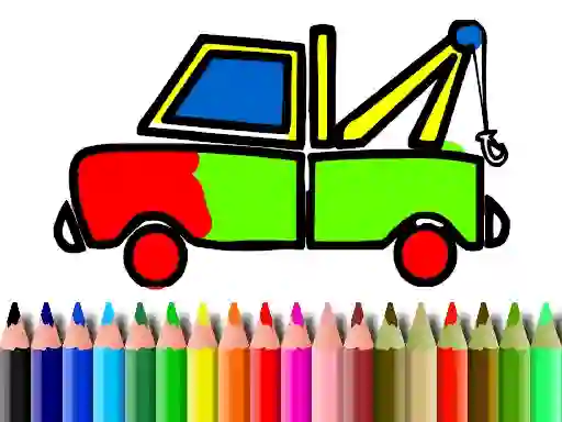 لعبة Back To School: Truck Coloring على الانترنت