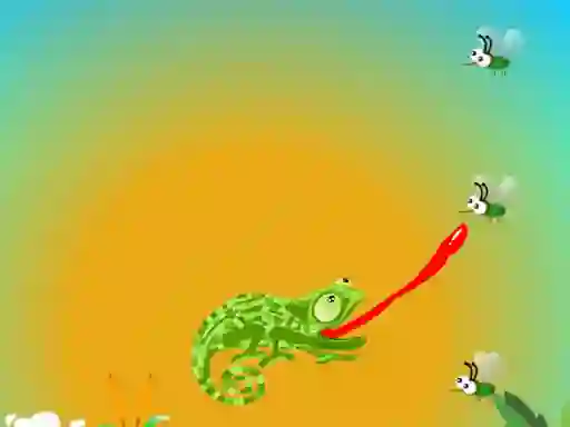 لعبة Chameleon Want Eat على الانترنت