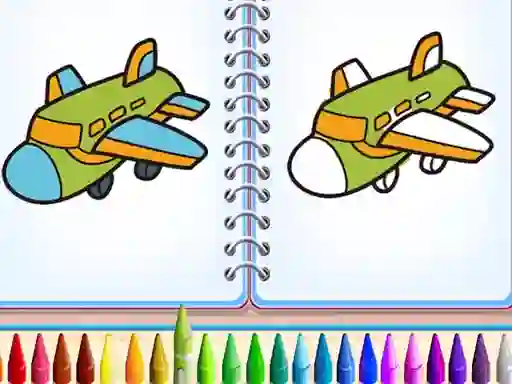 لعبة Aero Coloring Books على الانترنت