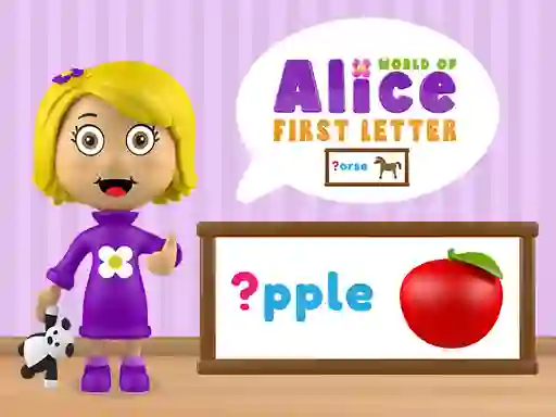 لعبة World of Alice First Letter على الانترنت