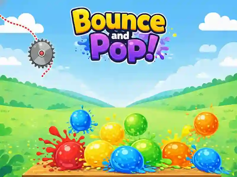لعبة Bounce and Pop! على الانترنت