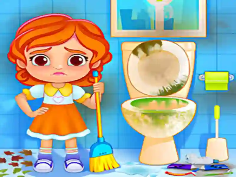 لعبة Kids House Cleanup على الانترنت