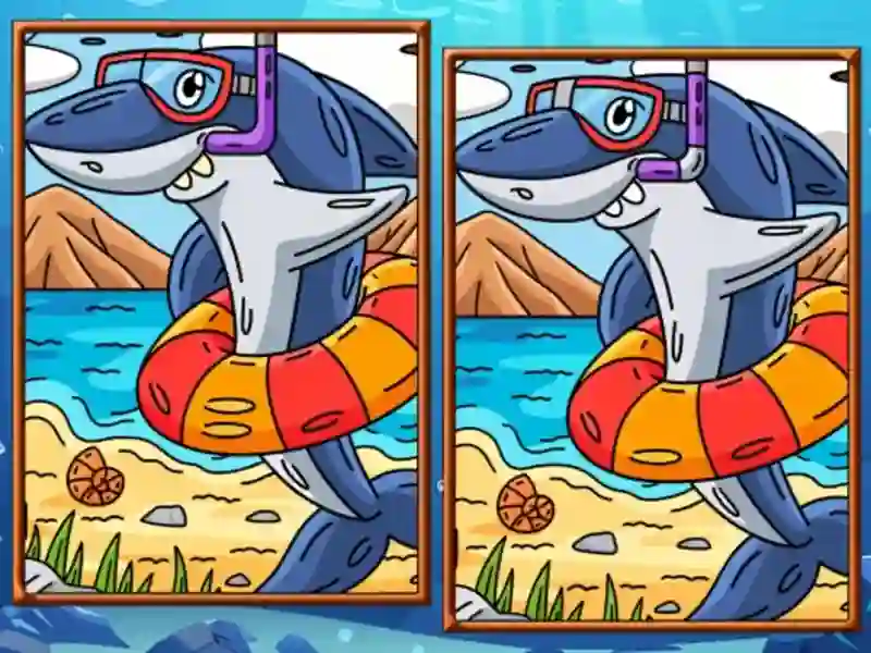 لعبة Marine Spot the Difference على الانترنت