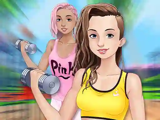 لعبة Fitness Girls Dress Up على الانترنت