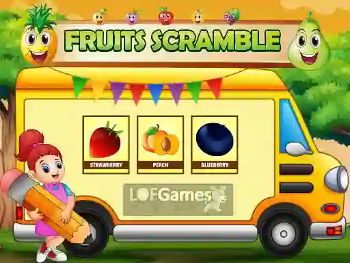 لعبة Fruits Scramble على الانترنت