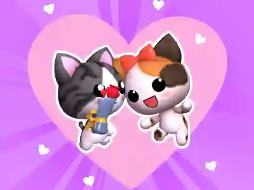لعبة Love Cat Line على الانترنت