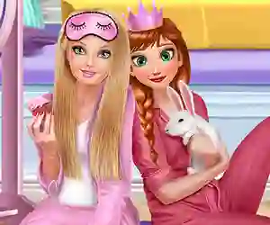 لعبة Princesses Pj Party على الانترنت