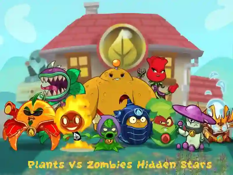 لعبة Plants Vs Zombies Hidden Stars على الانترنت