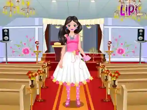لعبة Flower Girl Dress Up على الانترنت