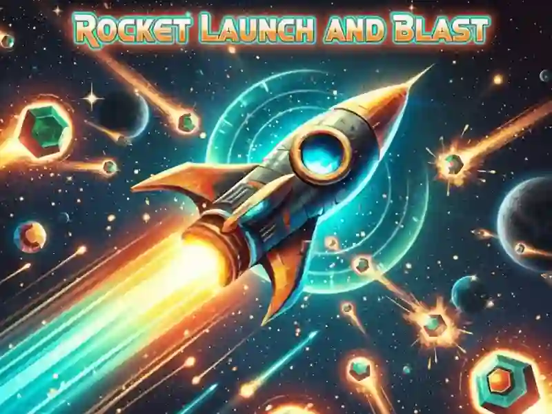 لعبة Rocket Launch And Blast على الانترنت