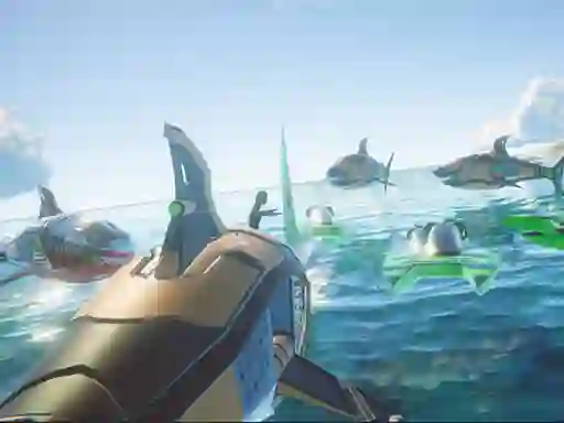 لعبة Shark Ships على الانترنت