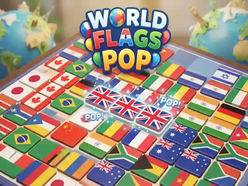 لعبة World Flags Pop على الانترنت