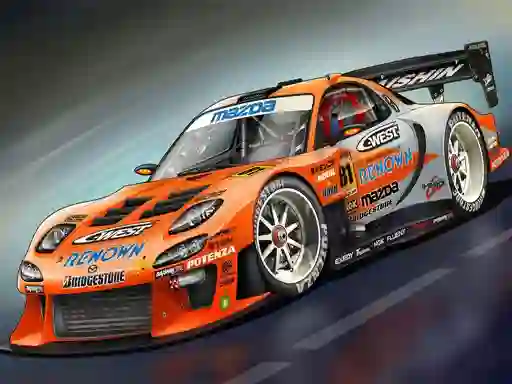 لعبة Race Car Slide على الانترنت