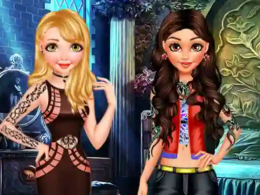 لعبة Princess Bad Girls Makeover على الانترنت