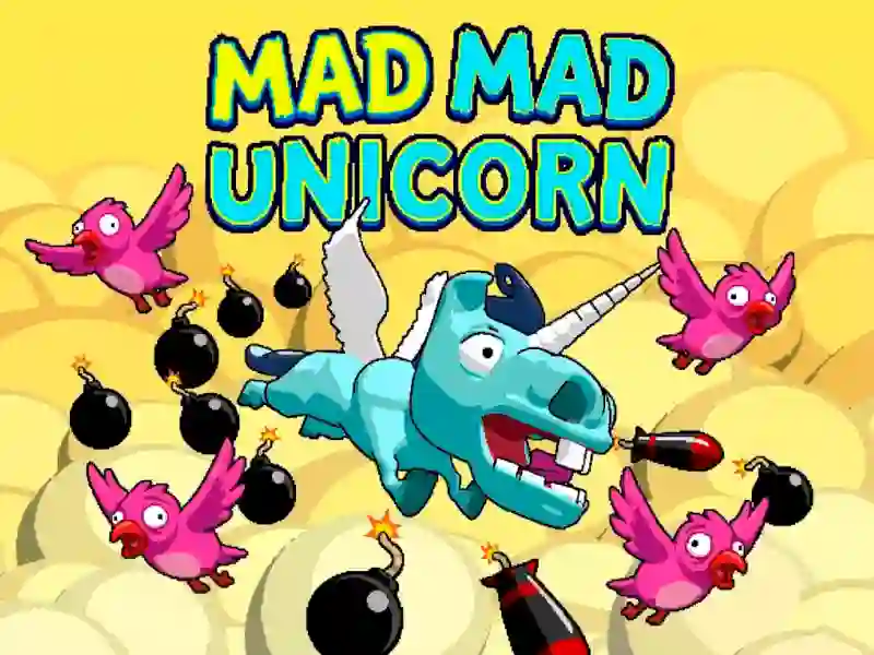 لعبة Mad Mad Unicorn على الانترنت