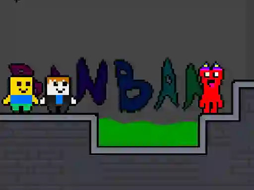 لعبة NoobLox vs Garten 2 Player على الانترنت