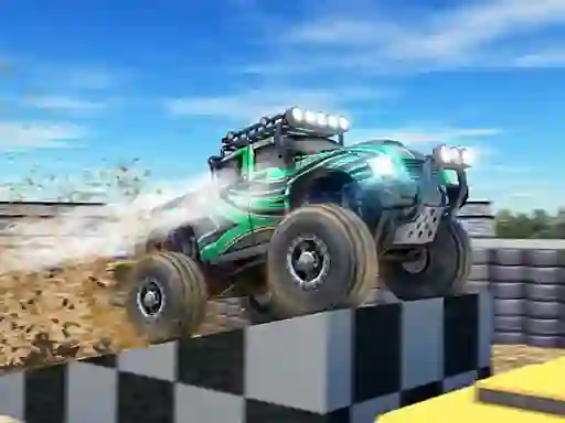 لعبة 4x4 Monster Truck Driving 3D على الانترنت