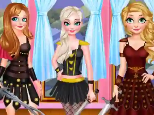 لعبة Warrior princess على الانترنت