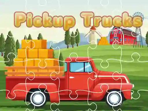 لعبة Pickup Trucks Jigsaw على الانترنت