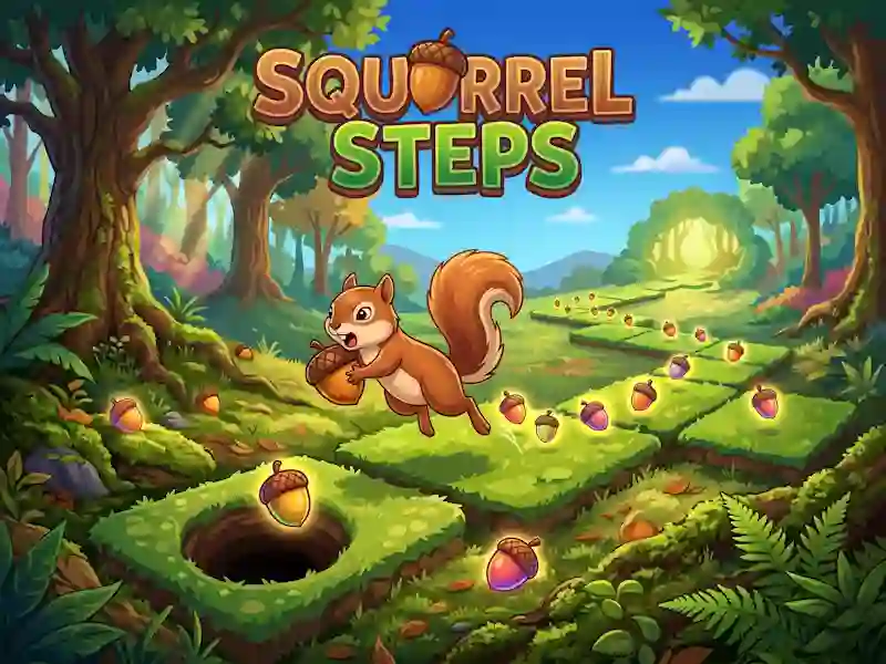 لعبة Squirel Steps على الانترنت