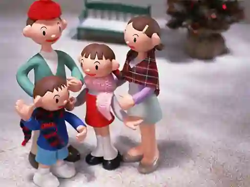 لعبة Christmas Clay Doll Puzzle على الانترنت