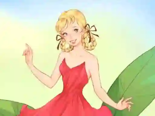 لعبة Dress up Thumbelina على الانترنت