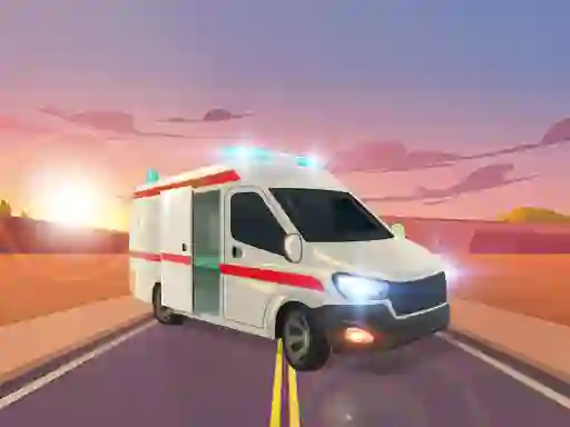 لعبة Ambulance Traffic Drive على الانترنت