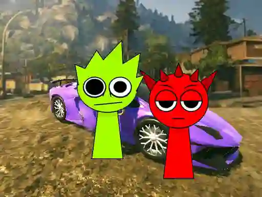 لعبة Sprunki Gangster Mafia على الانترنت