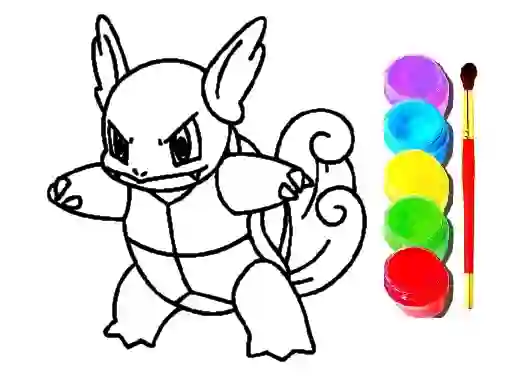 لعبة Pokemon Coloring Book على الانترنت