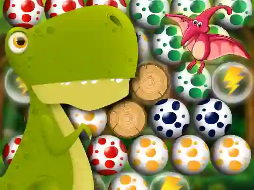 لعبة Egg Shooter: Bubble Dinosaur على الانترنت