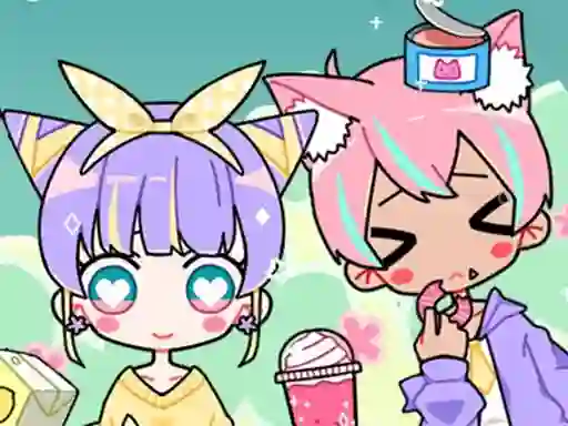 لعبة Cute Girl Avatar Maker على الانترنت
