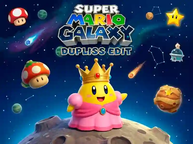 لعبة Super Mario Galaxy على الانترنت