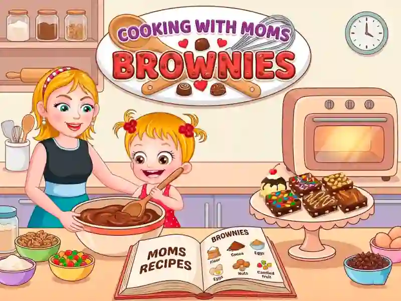 لعبة Moms Recipes Brownies على الانترنت