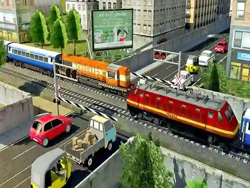 لعبة Modern Train Driving Simulator على الانترنت