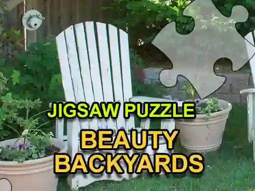 لعبة Jigsaw Puzzle: Beauty Backyards على الانترنت