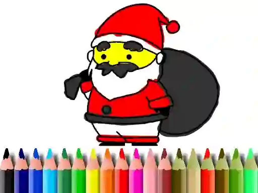 لعبة Back To School: Santa Claus Coloring على الانترنت