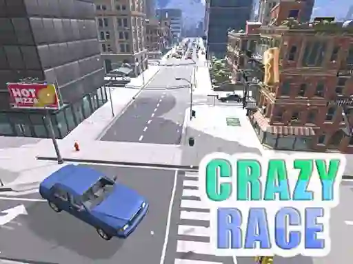 لعبة Crazy Race على الانترنت